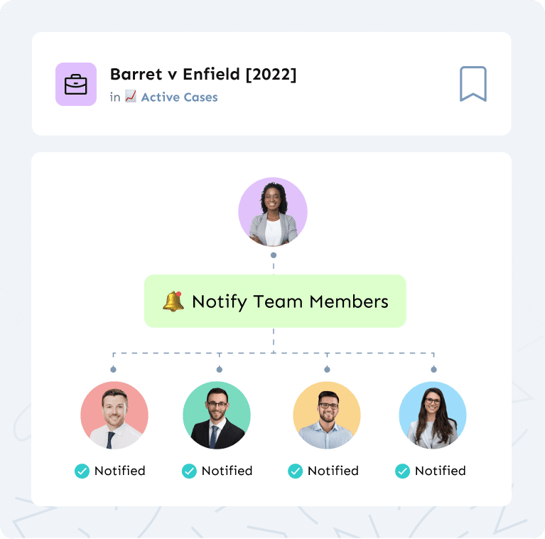 Ensure everyone has access to your updates